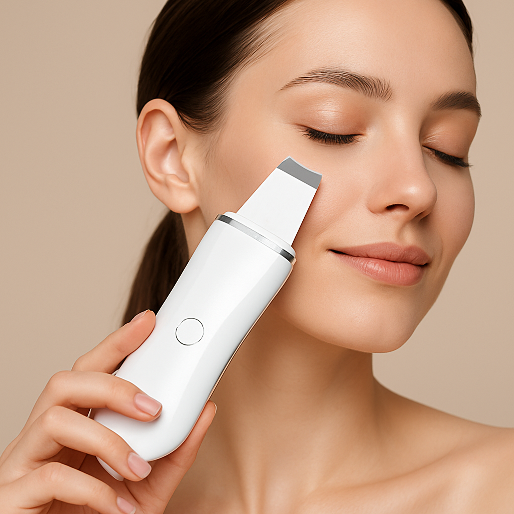 Ultrasonic Skin Scrubber – Deep Cleansing & Blackhead Removal